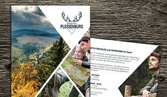 Flyerdesign / Corporat Design - Waldgasthaus Plessenburg