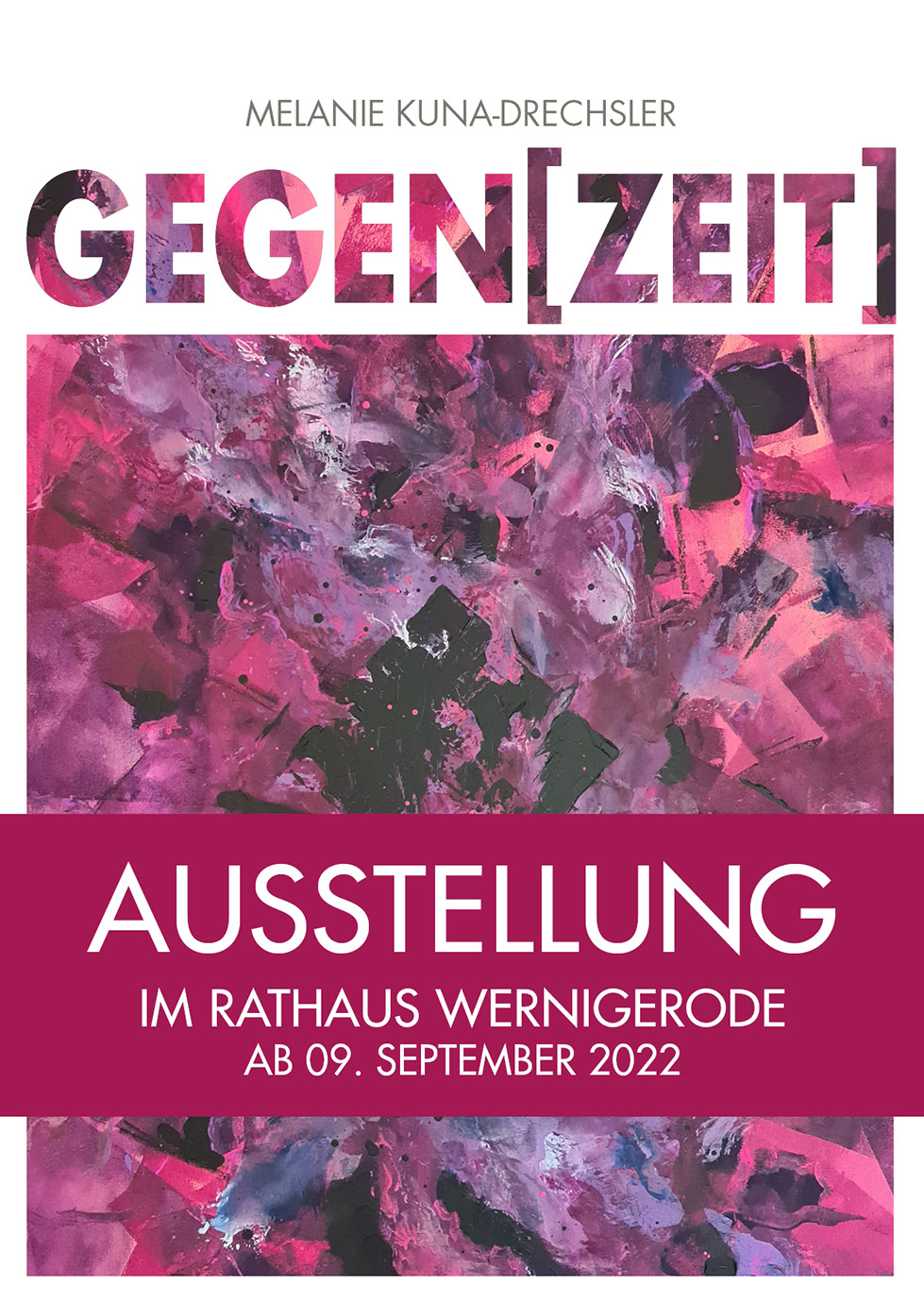 Ausstellung Melanie Kuna-Drechsler vom 13.04. - 19.05.2019 im Bürgerpark Wernigerode